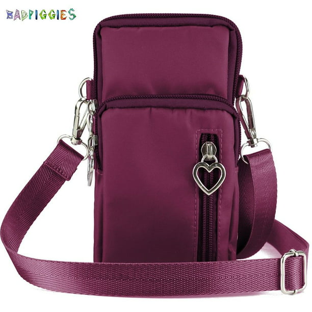 Cross-Body Mobile Phone Shoulder Bag Pouch Case Belt Handbag Purse Wallet US 